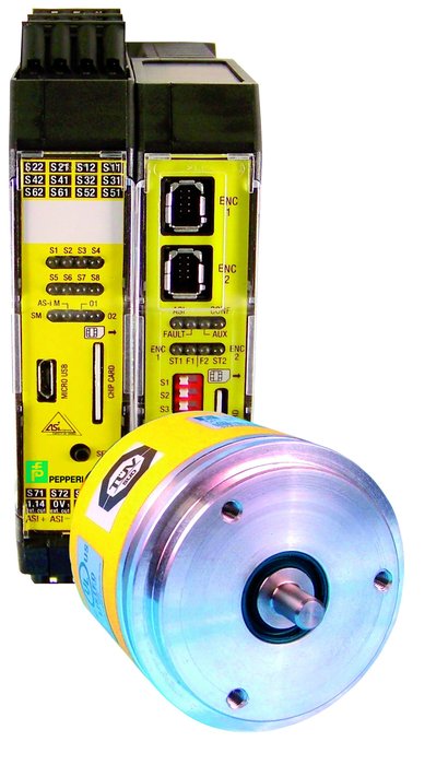 Safety rotatie encoder RVK58S: SIL3/PLe overeenkomstige aandrijfoplossingen, inclusief rotorpositiedetectie